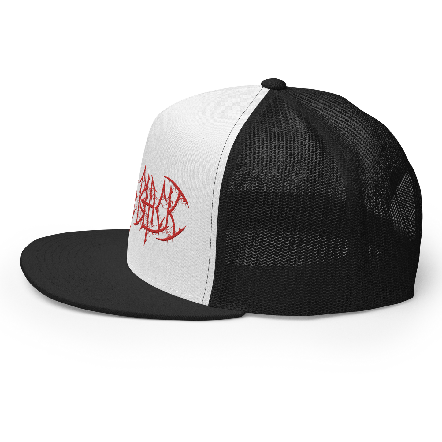 Matte Black Trucker Cap