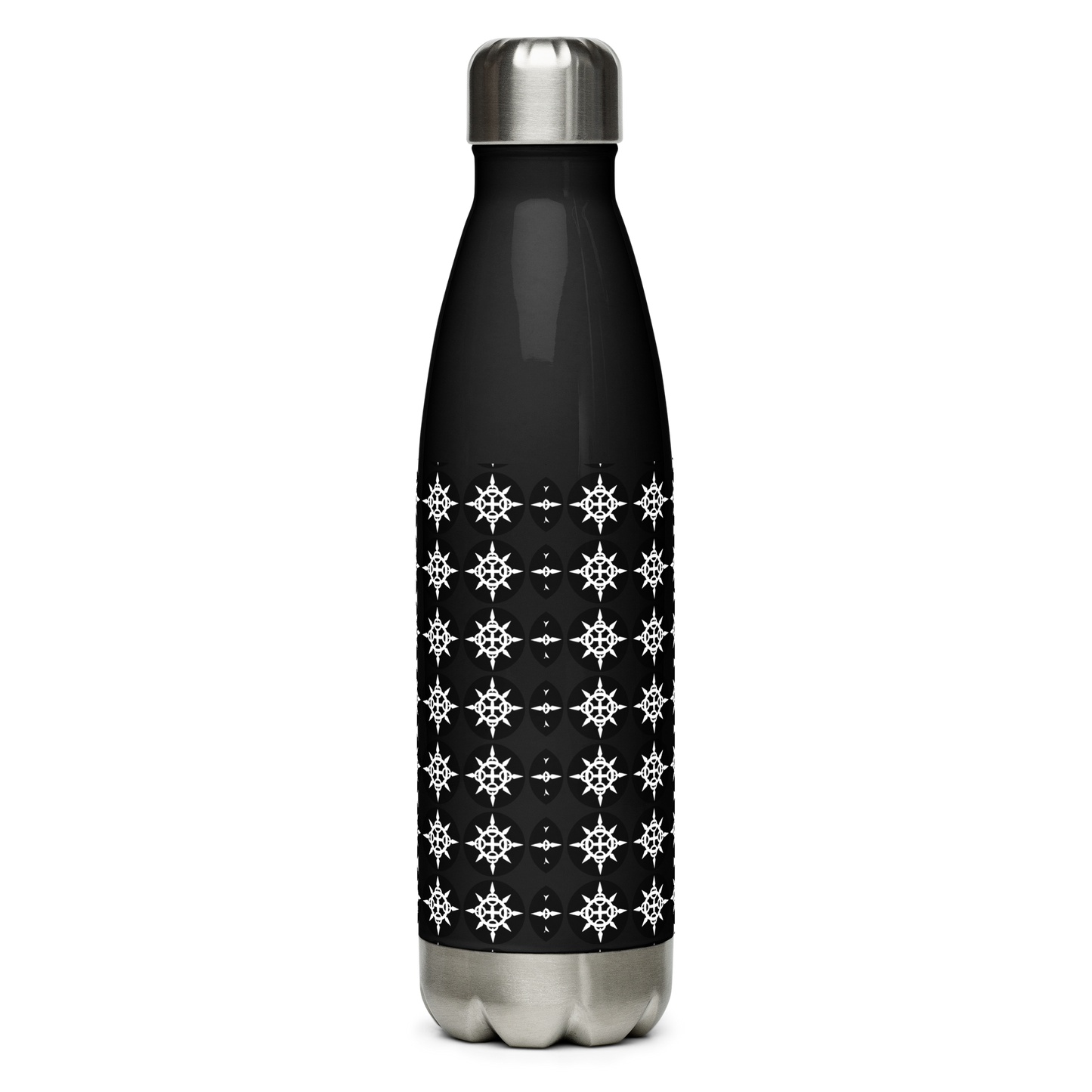 Matte Black Stainless Steel Water Bottle