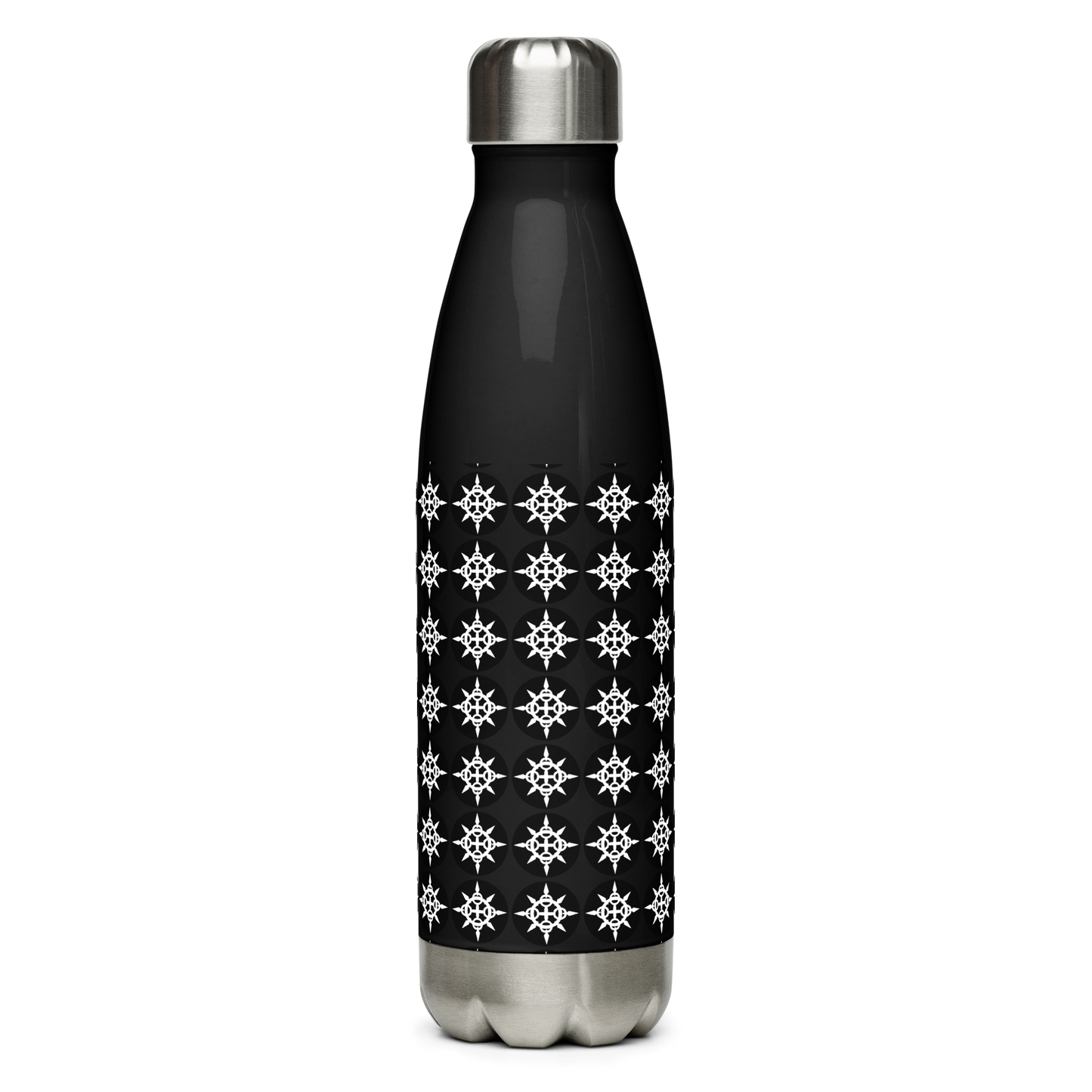 Matte Black Stainless Steel Water Bottle