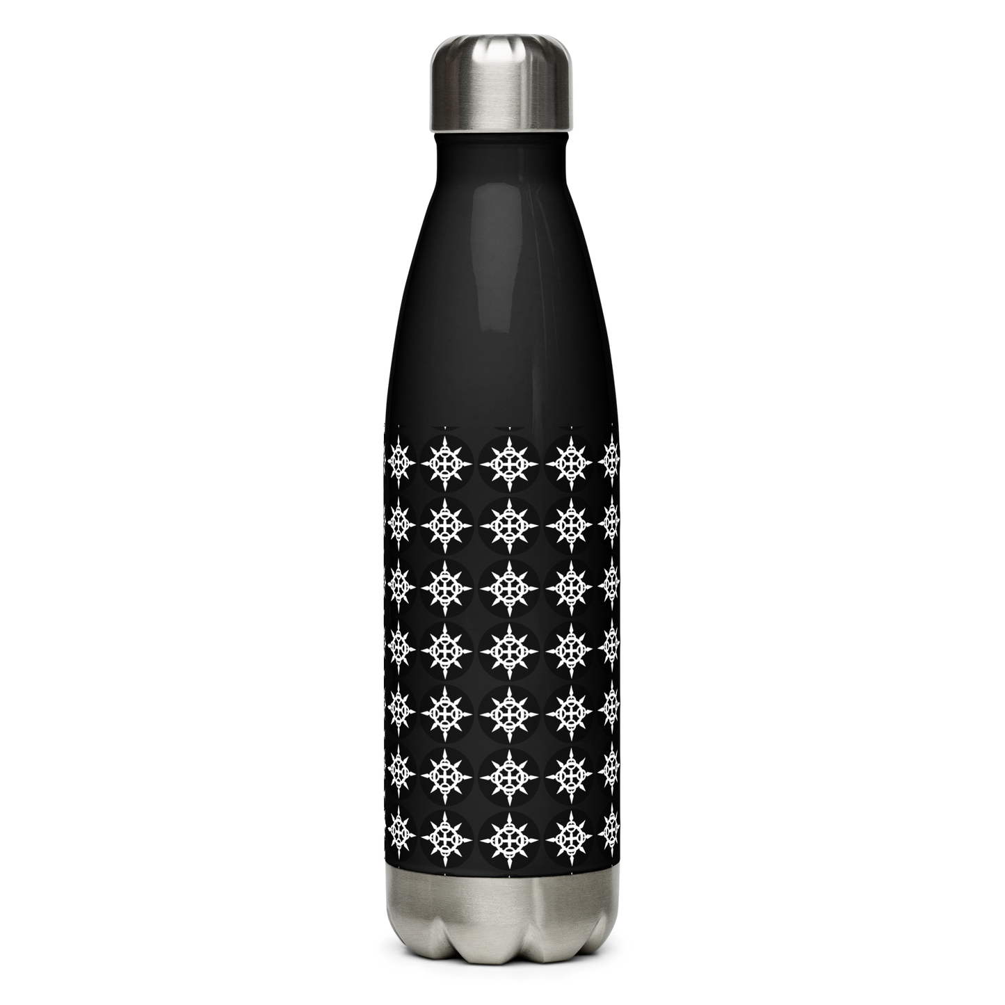 Matte Black Stainless Steel Water Bottle