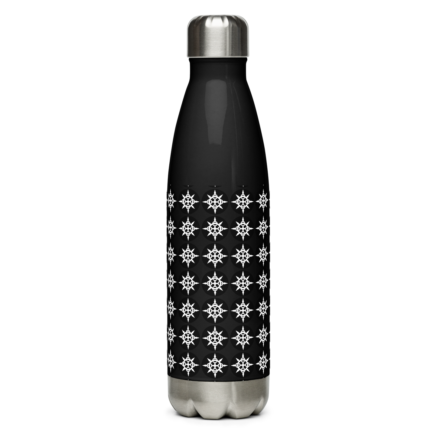 Matte Black Stainless Steel Water Bottle